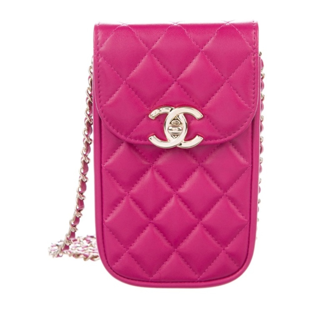CHANEL 2019 Quilted Flap CC Classic Crossbody Phone Mini Bag